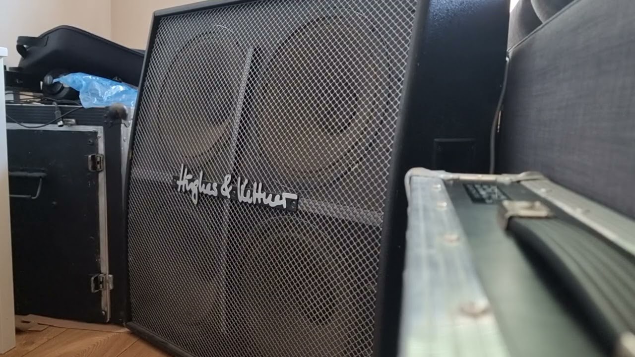 Hughes & Kettner Vortex 4x12 sound test Celestion G12F-60