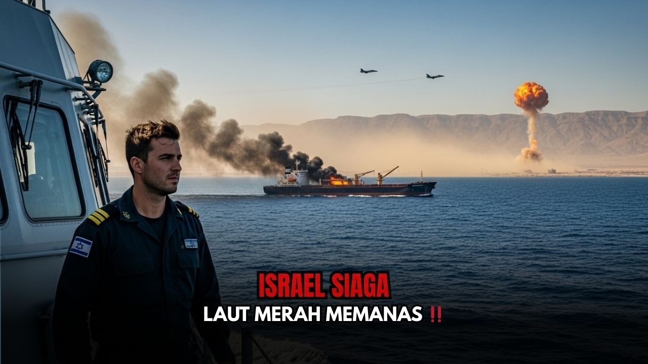 HOUTHI DIDUGA GUNAKAN MUNISI TANDAN — ISRAEL SIAGA, LAUT MERAH MEMICU TEKANAN BARU ‼️