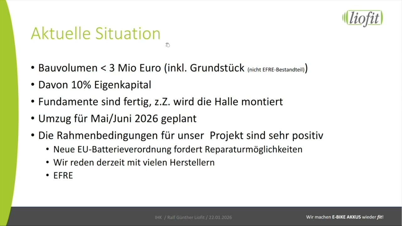 Erfahrungen mit der Förderrichtlinie Kreislaufwirtschaft / 2026