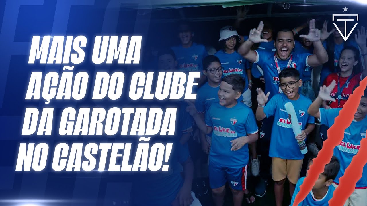 MAIS UMA AÇÃO DO CLUBE DA GAROTADA NO CASTELÃO! ❤️ | TV LEÃO