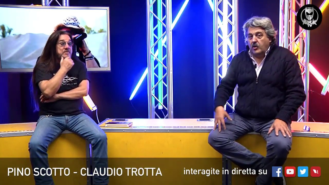 PINO SCOTTO E CLAUDIO TROTTA 🎯 LIVE SU ROCK TV 🤘🏻📲
