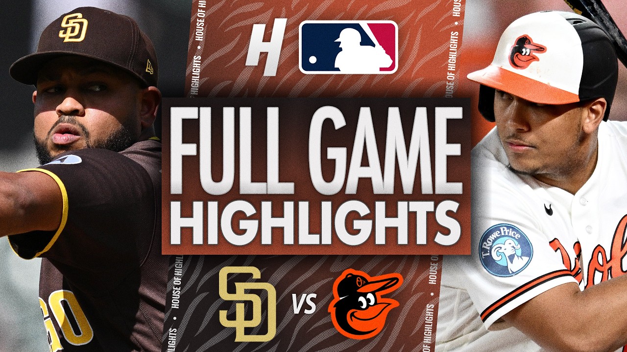 San Diego Padres против Baltimore Orioles &mdash; ЛУЧШИЕ МОМЕНТЫ МАТЧА 🔥 13 июня 2026 г. Сезон MLB