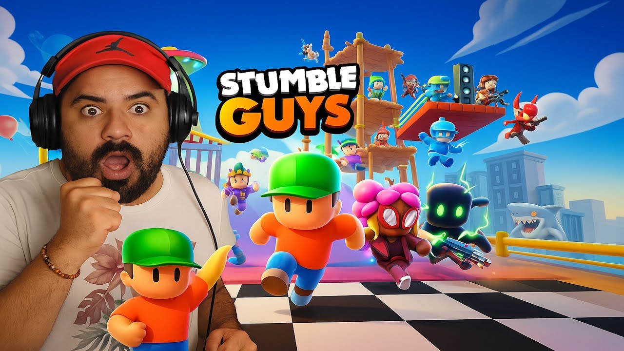 STUMBLE GUYS ME FAIT BUGUER AU SKIDIBI TOILET DASH 😂