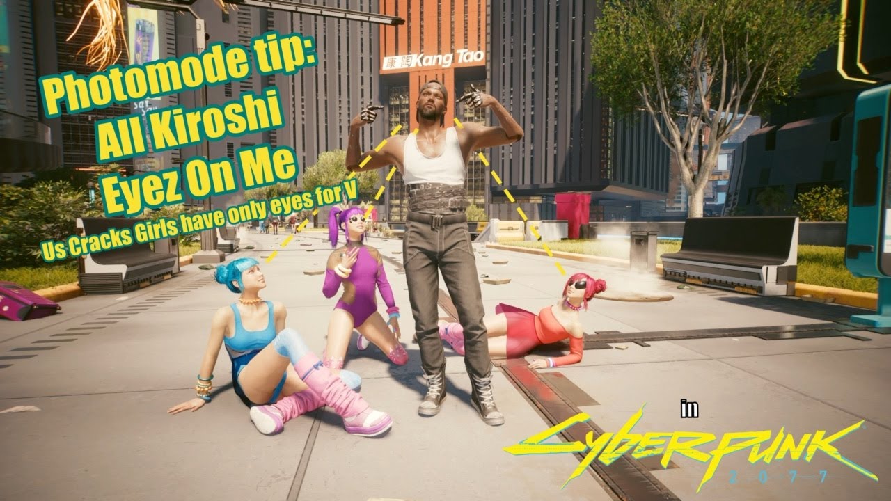 Cyberpunk 2077 - Photomode tip: All Kiroshi Eyez On Me