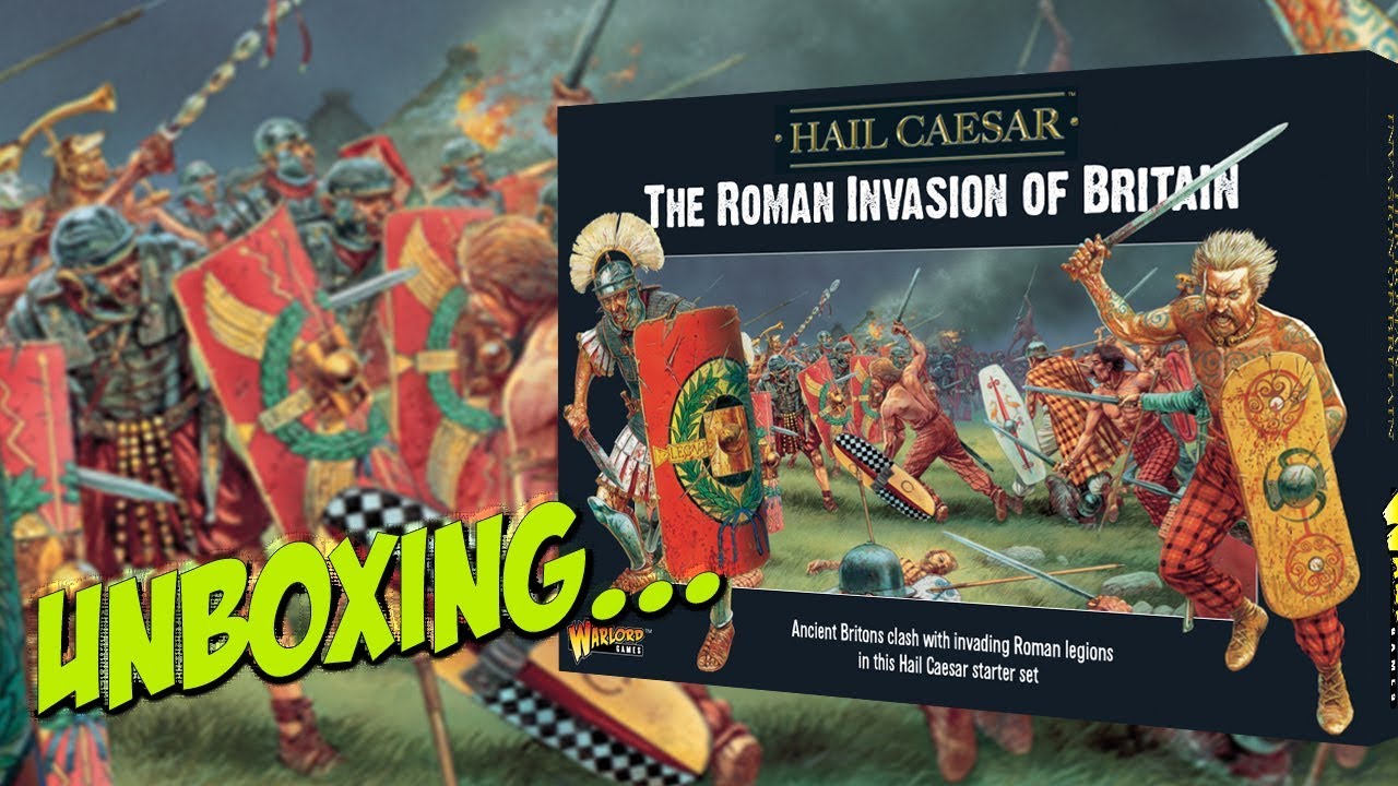 The Roman Invasion of Britain | Warlord Games Hail Caesar starter set | Unboxing