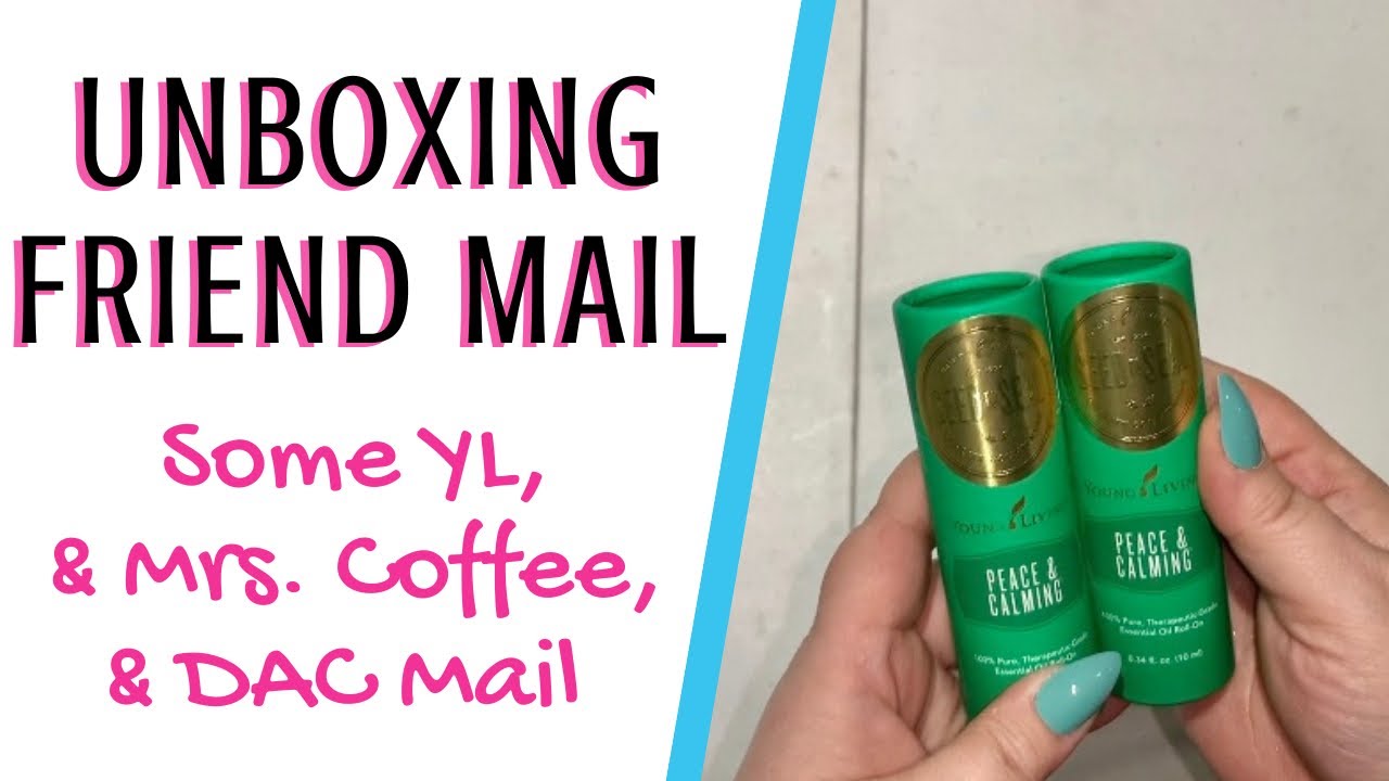 Friend Mail Unboxing - Some YL, Some Mrs. Coffee, and DAC Mail 😱