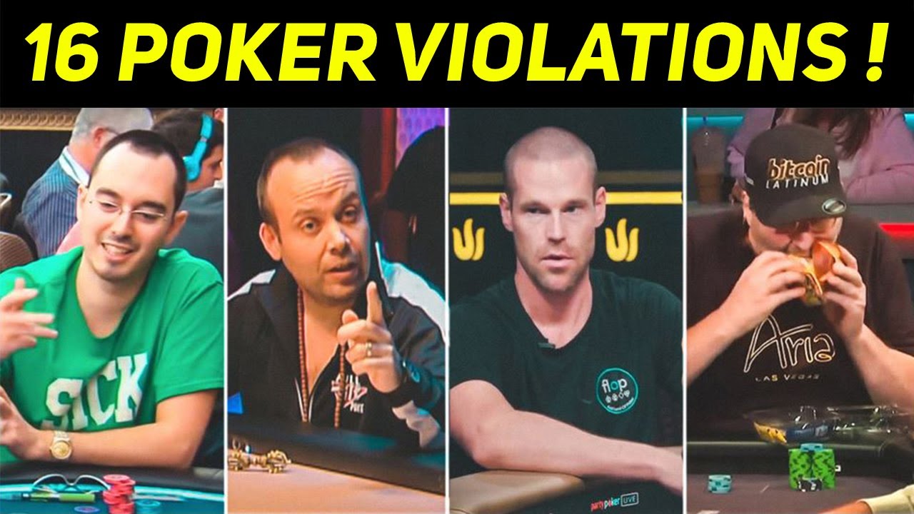16 Things You Should NEVER Do At The Poker Table