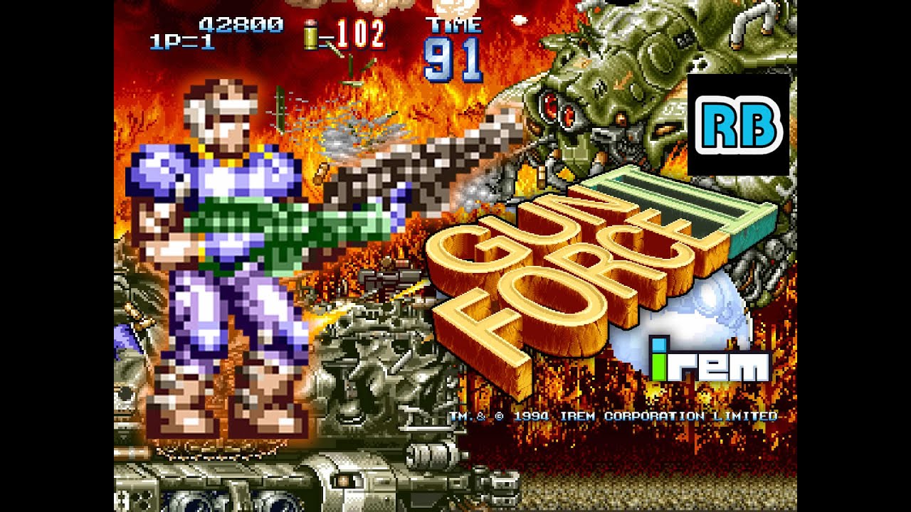 1994 [60fps] Gun Force II Nomiss Loop1
