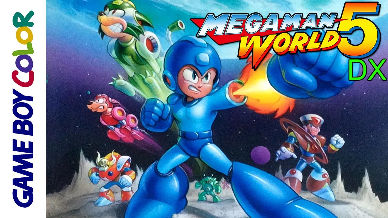 [Longplay] GBC - Mega Man World 5 DX [100%] [Hack] (4K, 60FPS)