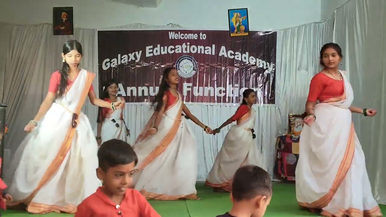 Best Tamil Dance | South Indian Dance Performance | Galaxy Educational Academy | Annual Function 