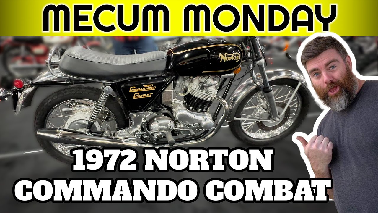Mecum Monday | Episode 24 - 1972 Norton Commando 750 Combat Roadster