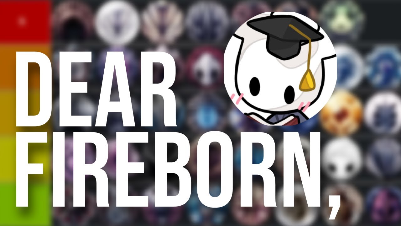 Every Mistake in Fireb0rn’s Charm Tier List | Hollow Knight