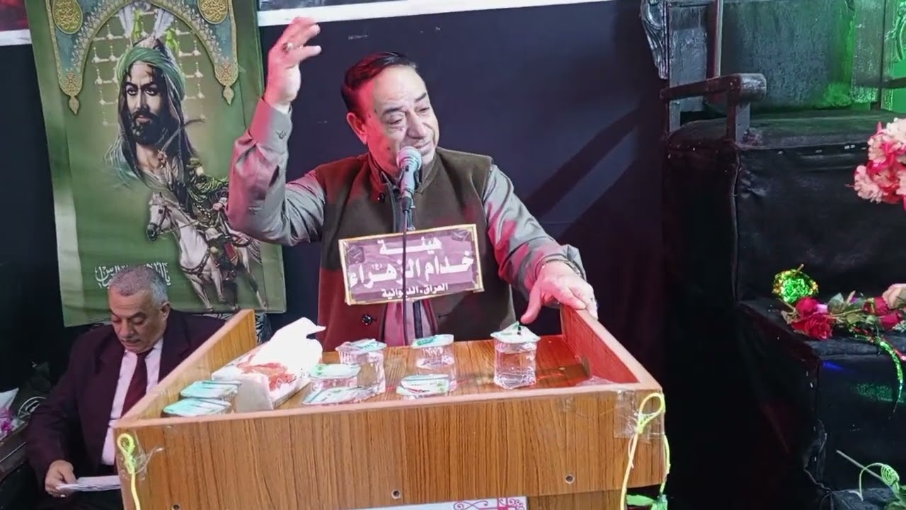 التسجيل الكامل لمهرجان الشعري للولادات الشعبانية هيئة خدام الزهراء ع لعدسة ابو نور العبودي ..
