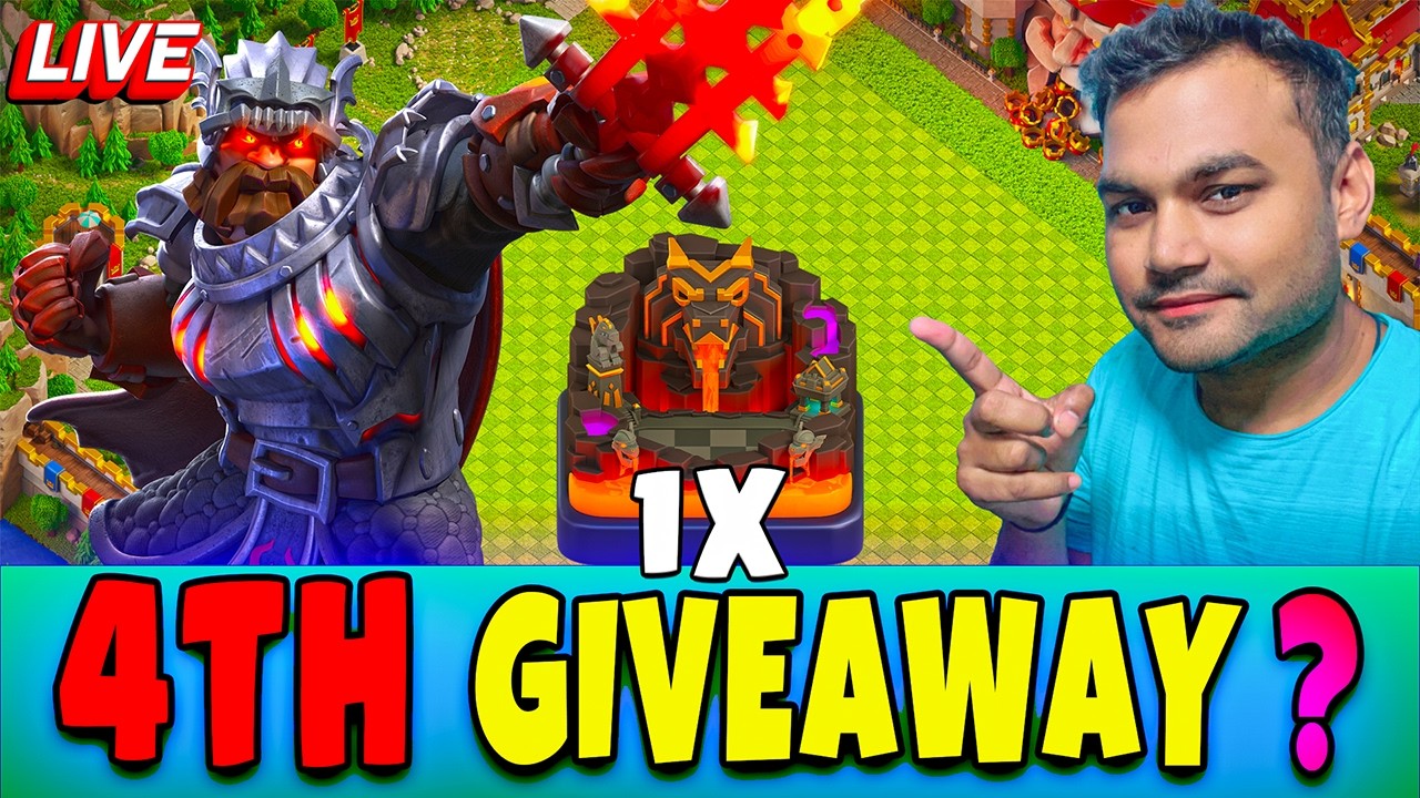 LIVE SCENERY GIVEAWAY | CWL START ATTACK NOW | COC GAMEPLAY