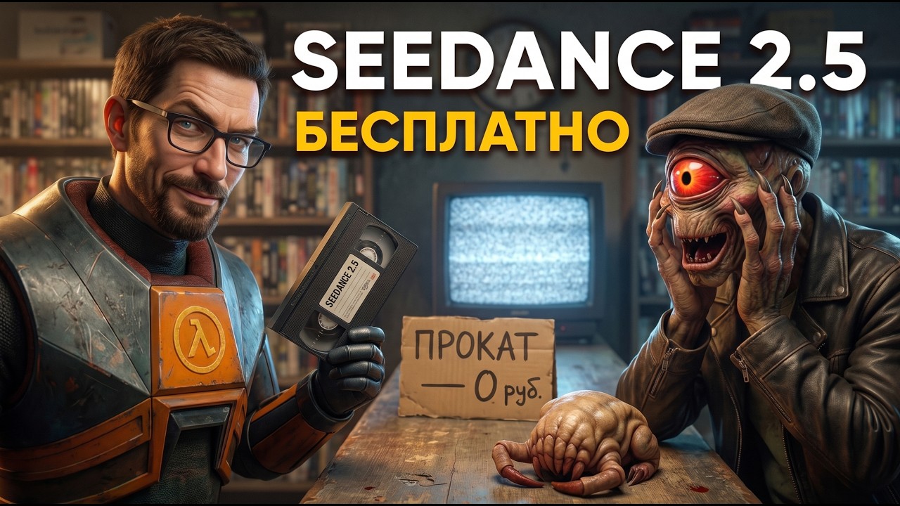 Как получить Seedance 2.5 БЕСПЛАТНО (3 рабочих метода)