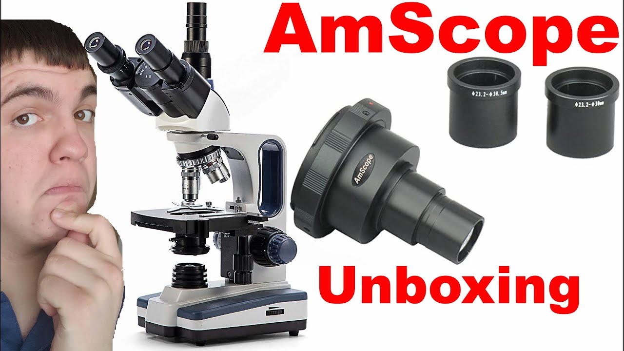 AmScope Canon DSLR Microscope Adapter Unboxing and Review