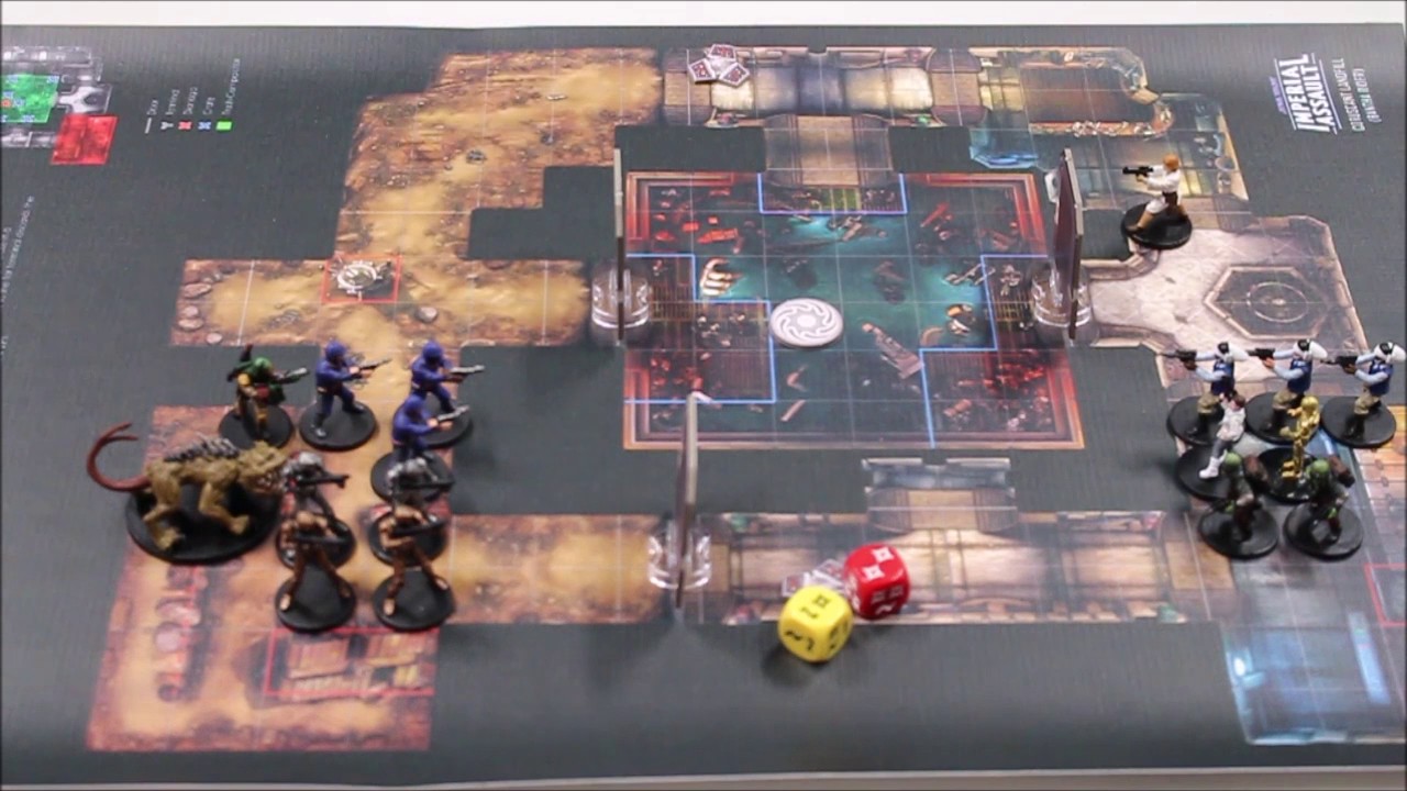 Star Wars Imperial Assault Skirmish Gameplay Overview