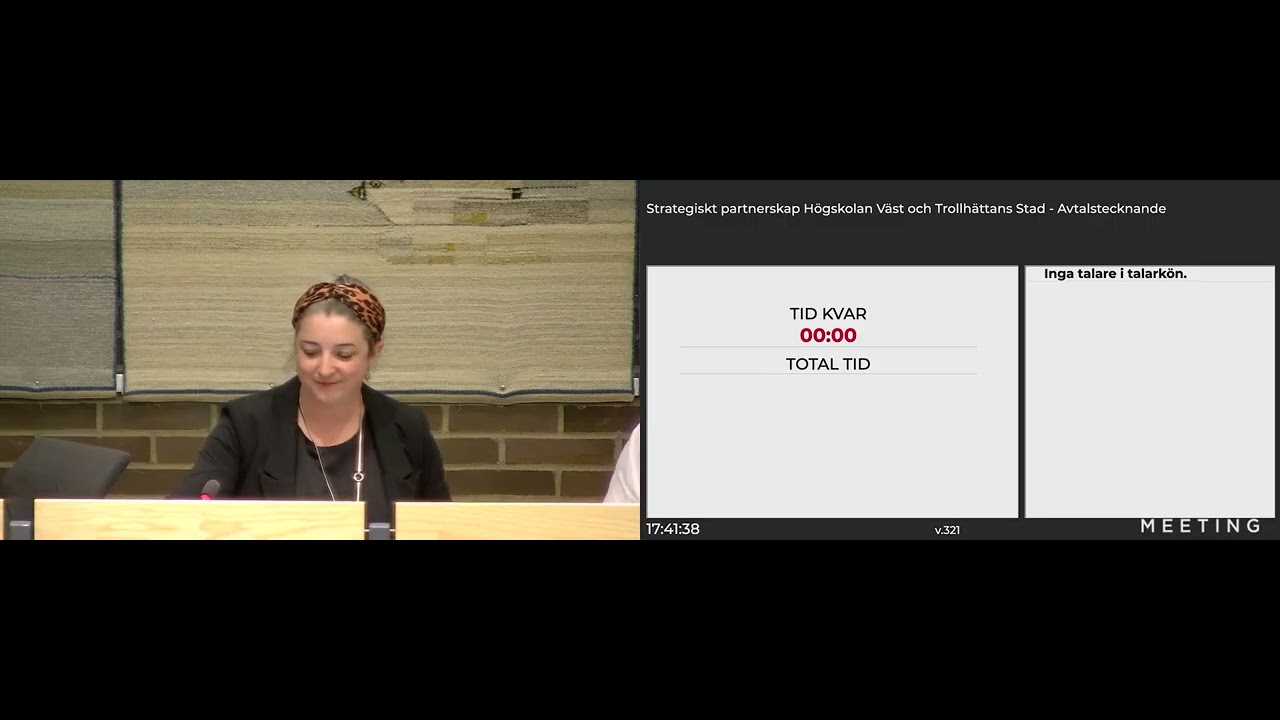 Trollhättans stads kommunfullmäktige 2024-05-20