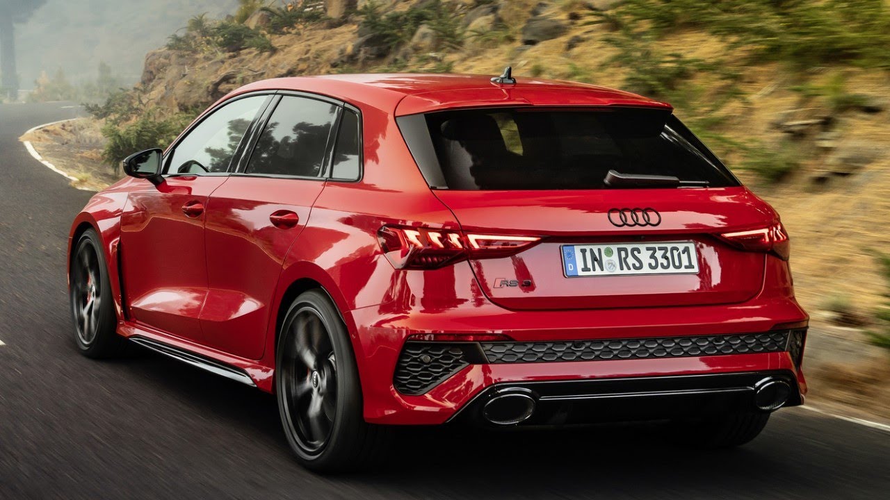 All-New 2022 Audi RS3 8Y Sportback | FIRST LOOK, Driving, Design, Matrix LED and Interior