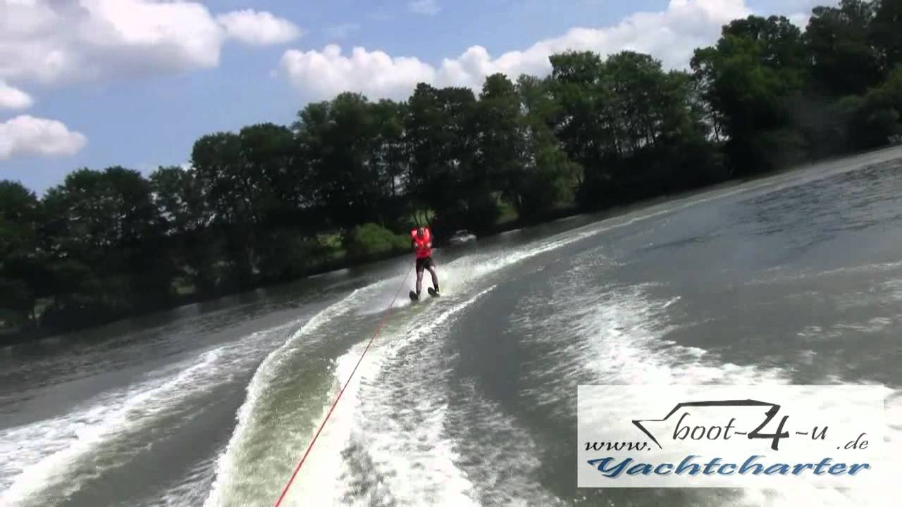 Christel mit Wasserski & Wakeboard von Boot-4-u Yachtcharter