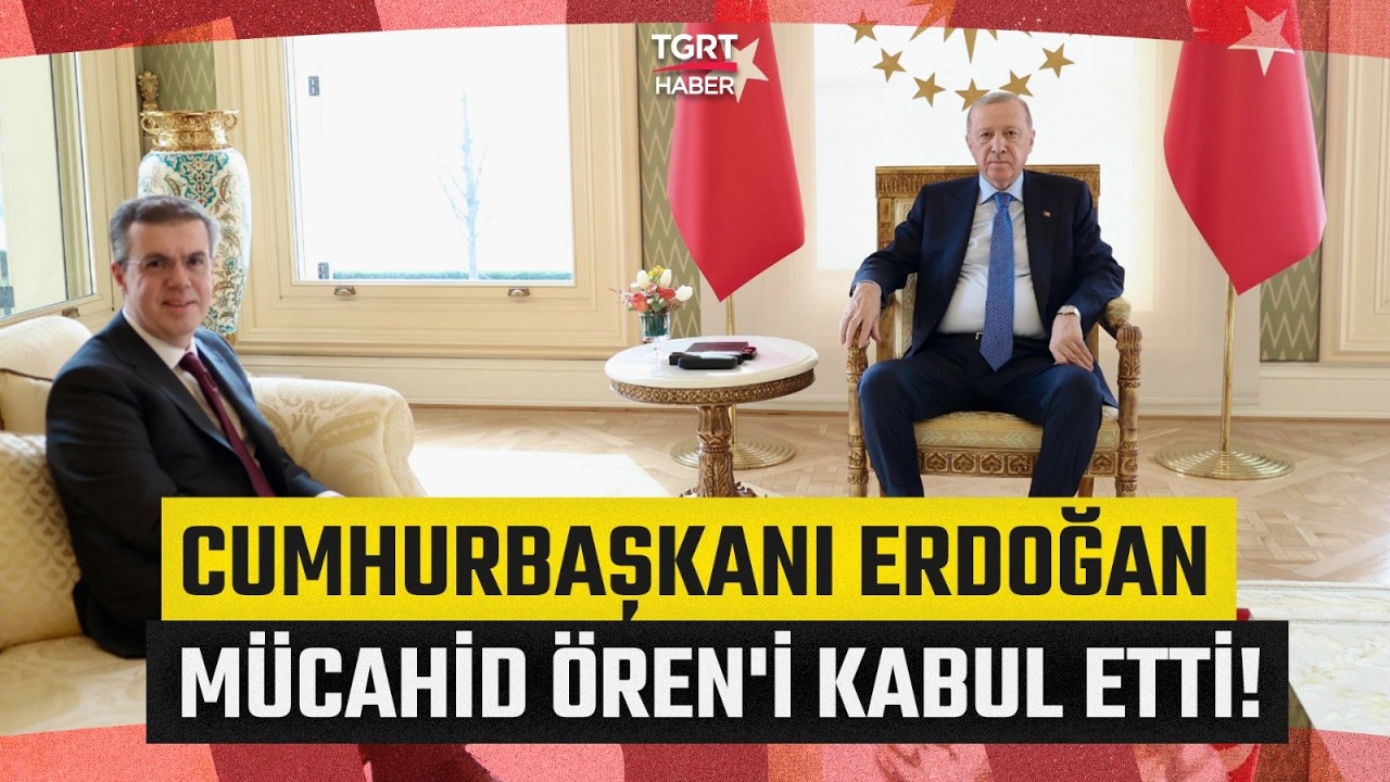 Cumhurbaşkanı Recep Tayyip Erdoğan, İhlas Holding Y&ouml;netim Kurulu Başkanı M&uuml;cahid &Ouml;ren&rsquo;i Kabul Etti!