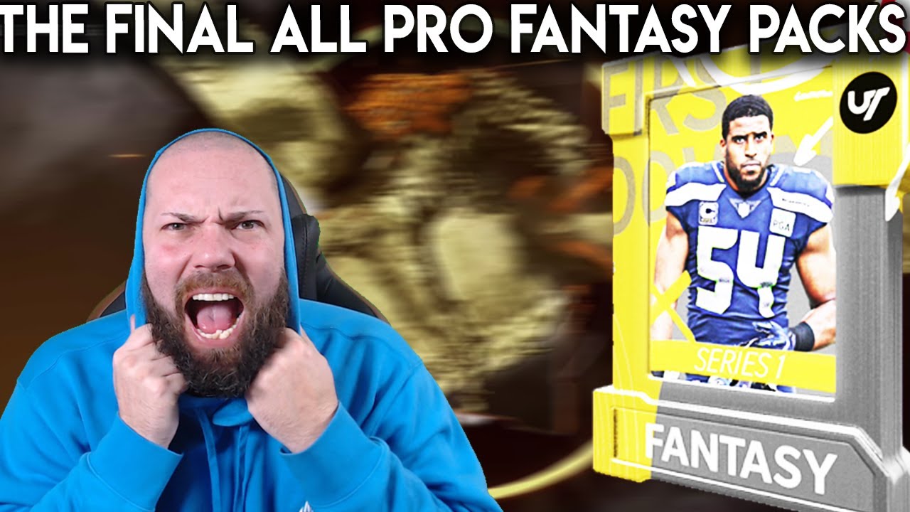 THE FINAL ALL PRO FANTASY PACKS OF THE SERIES! [MADDEN 21]