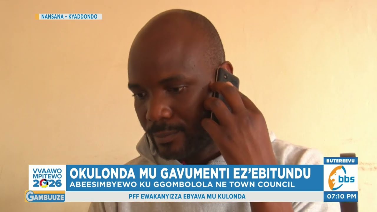 Okulonda kwa Gavumenti Ez’ebitundu, Abeesimbyewo ku Ggombolola Bakomekkerezza Okunoonya Akalulu