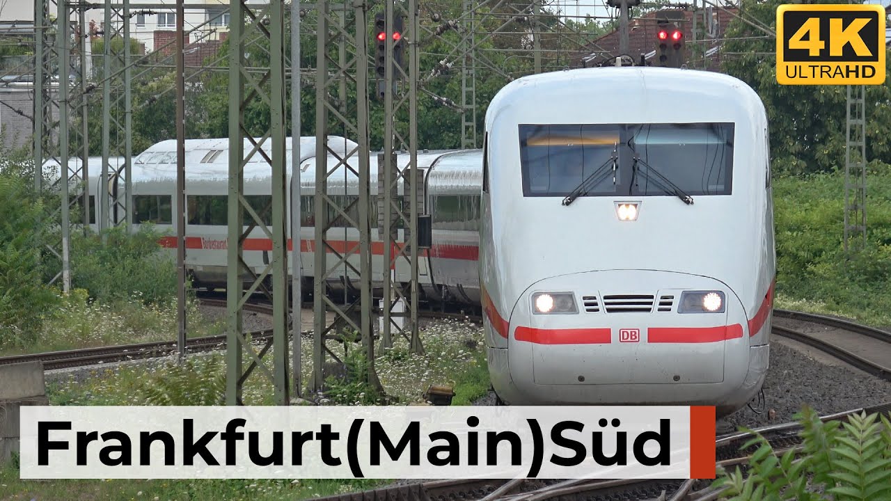 Frankfurt(Main)Süd 26.07.2025 - ICE, Regionalzüge & S-Bahn im abwechslungsreichen Samstagstakt