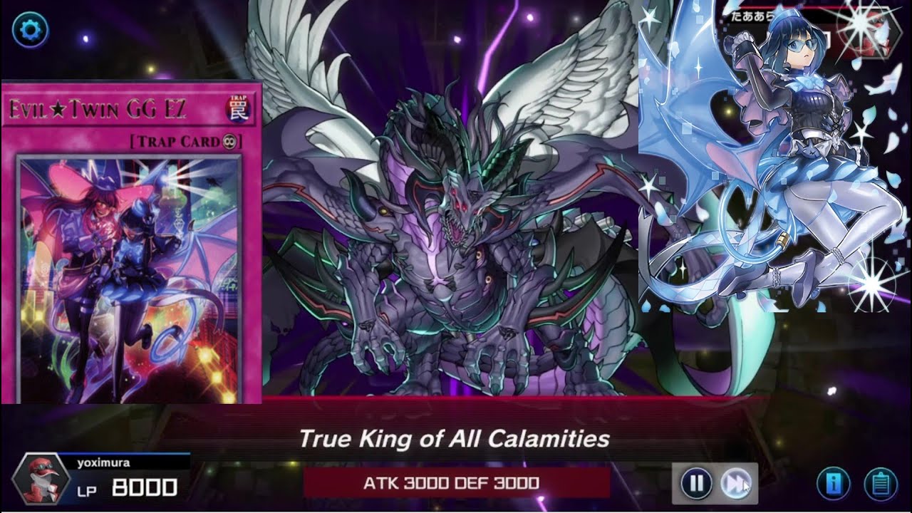 EVIL TWIN DECK -  MASTER DUEL (PLATINUM RANK SEASON 2)