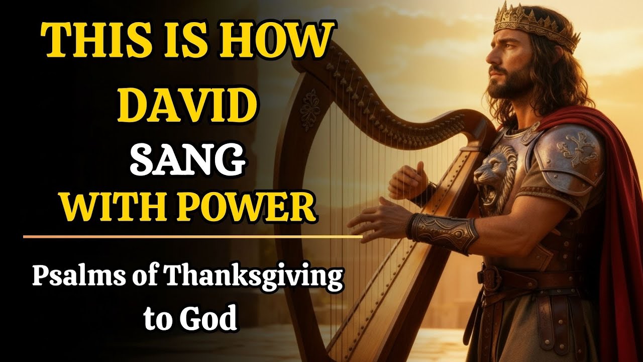 Psalms of Thanksgiving to God | 14 Powerful Worship Songs of King David #PsalmsOfDavid #HebrewMusic