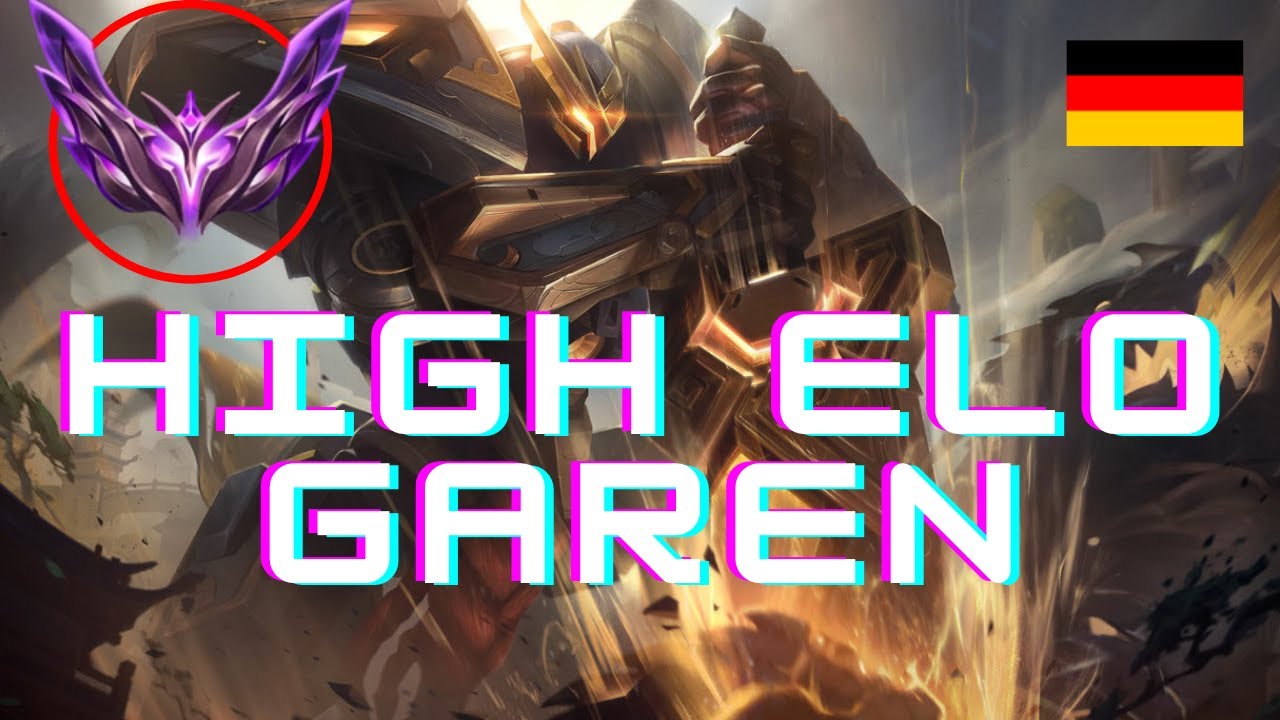 Garen Guide german 🥇 Master Elo Toplane Gameplay Analyse Tipps Runen 2023 Ranked MACRO GAME PICK!