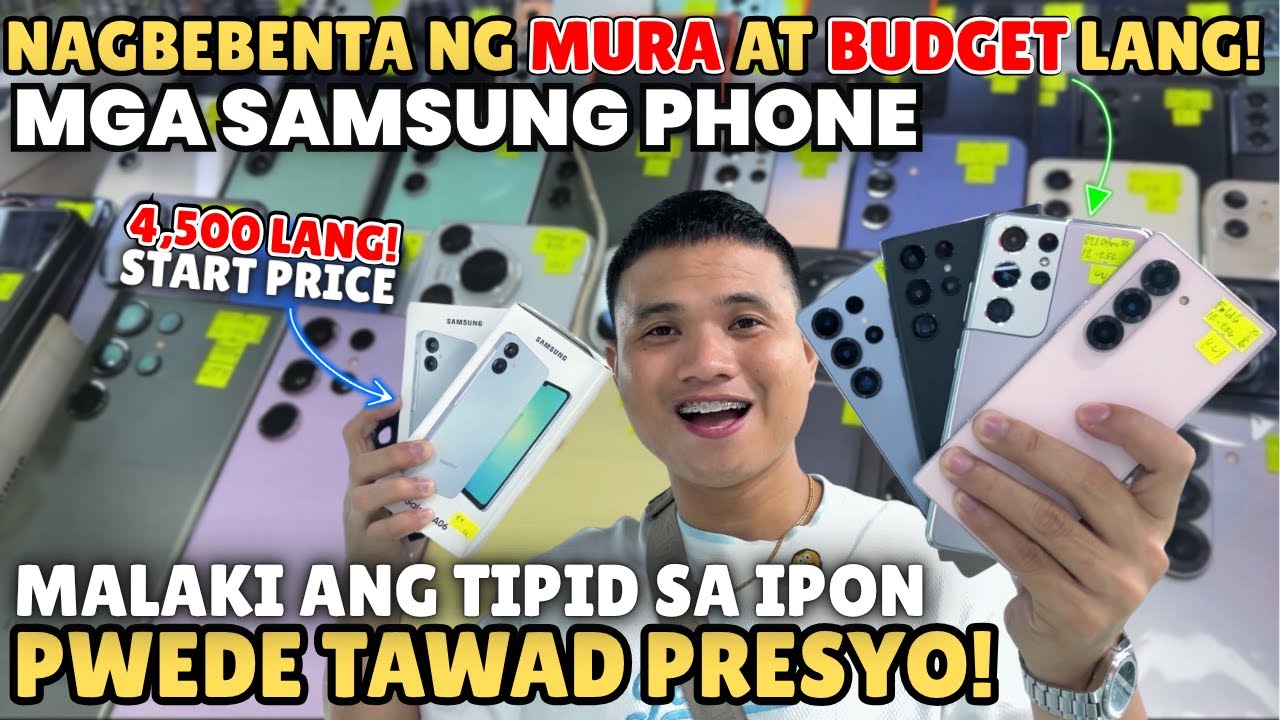Murang Presyo ng Samsung Phone sa Shop na ito sa Greenhills