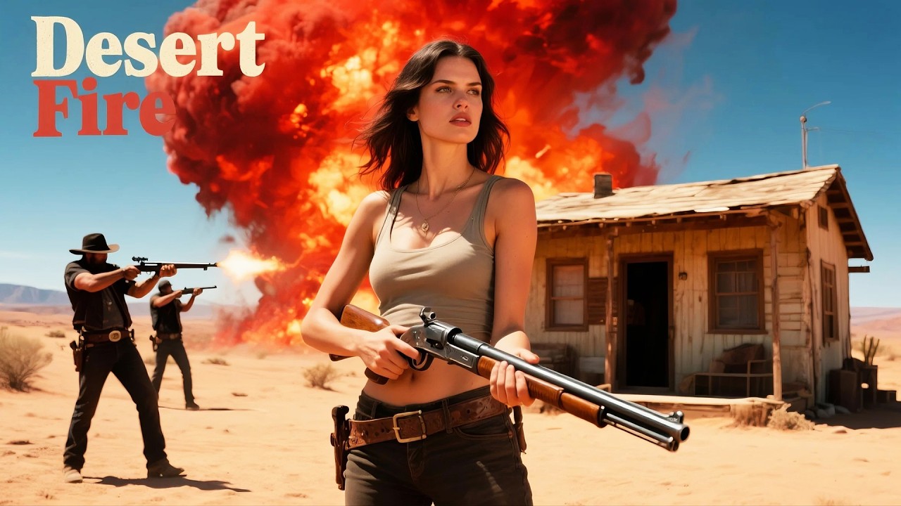 Alone in the Desert, She Became Their Target&hellip; | 2025 best action movie | 4K HD | Full western movie