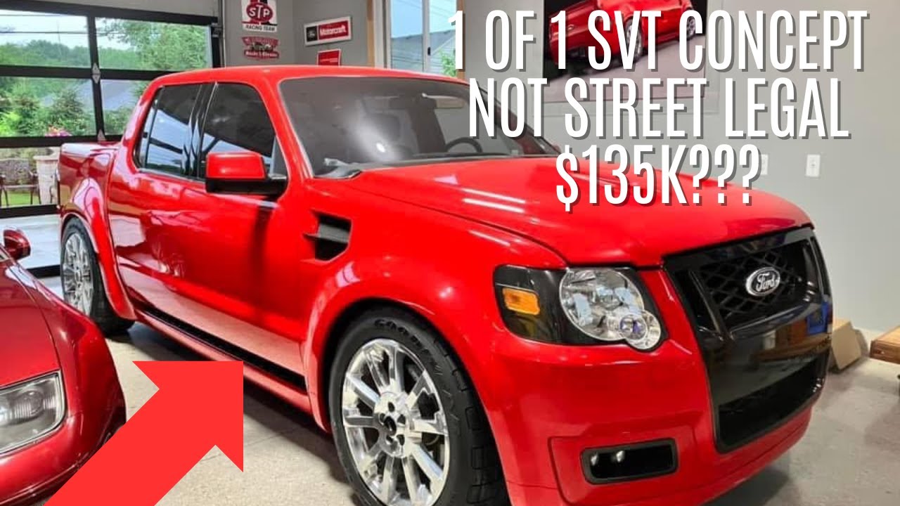 1 of 1 SVT Sport Trac Adrenalin Concept For Sale...Is It Worth $135,000?