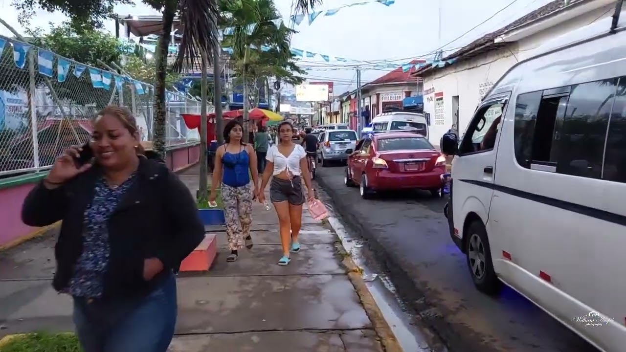 Caminata por Jinotepe Carazo Nicaragua