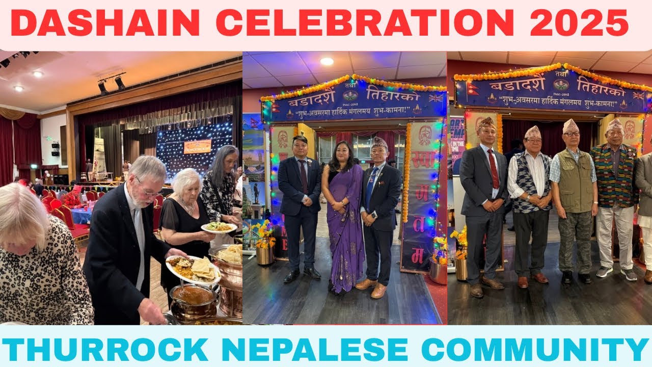 Thurrock Nepalese Gurkha community uk #Hindufestival Dashain celebration -2025