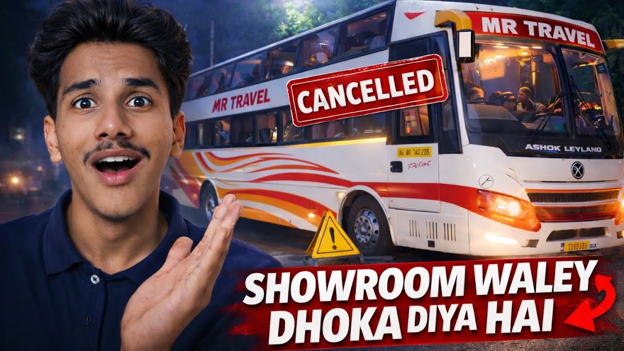 Our Bus Got Cancelled 😔I Ashok LeylandShowroom Late Service😡 I Huge Loss🥲 I BusBusiness Vlog Day 2