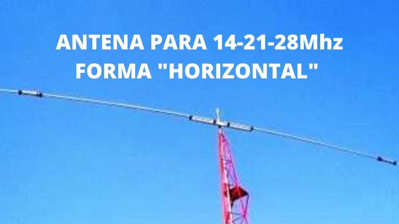 ANTENA TRIBANDA 10,15,20 METROS