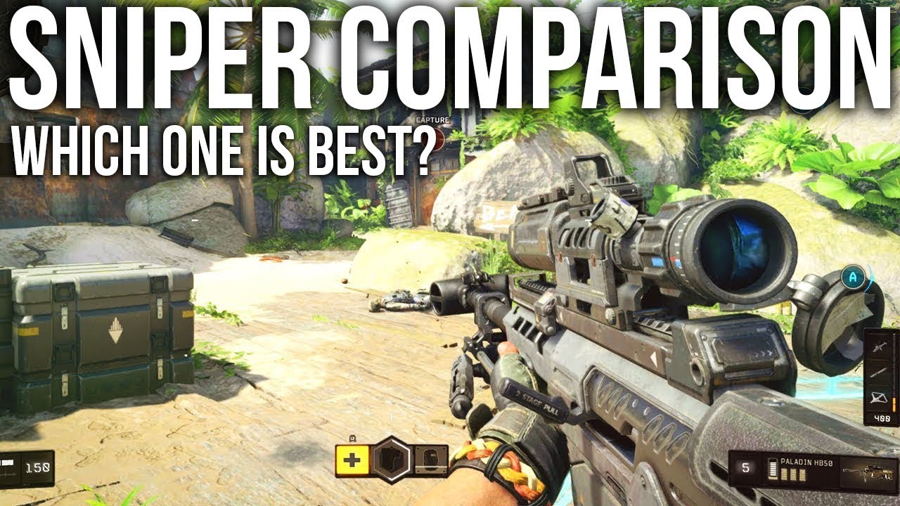Best Sniper in Black Ops 4 [Koshka vs Outlaw vs Paladin]