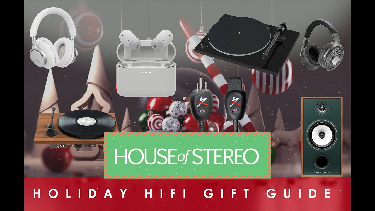 Лучшие подарки для аудиофилов на Рождество 2025 года | Гид по подаркам от House of Stereo HiFi