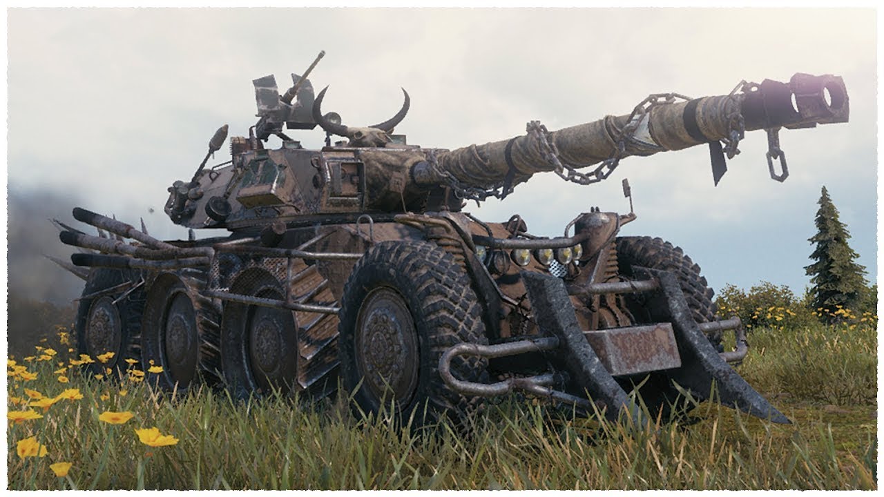 Panhard EBR 105 • 8.2K DAMAGE 11.1K COMBINED • WoT Gameplay