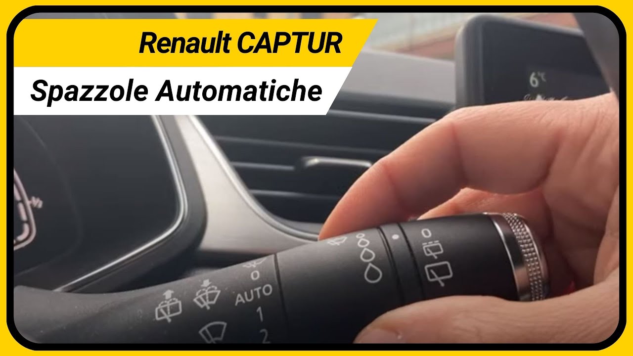 Captur 2020/2021/2022 - Domanda: come funzionano le SPAZZOLE se le imposto su AUTOMATICHE?