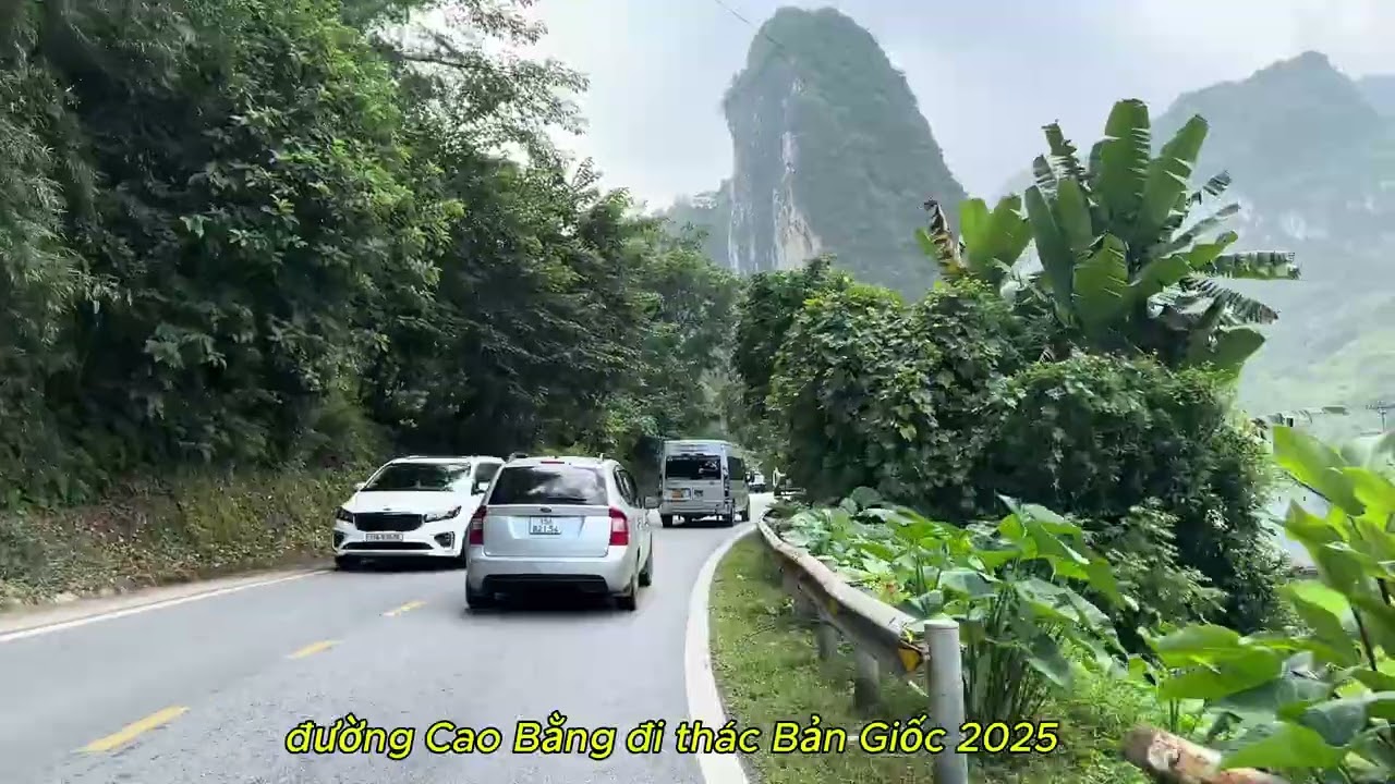 Đường Cao Bằng đi thác Bản Giốc 2025