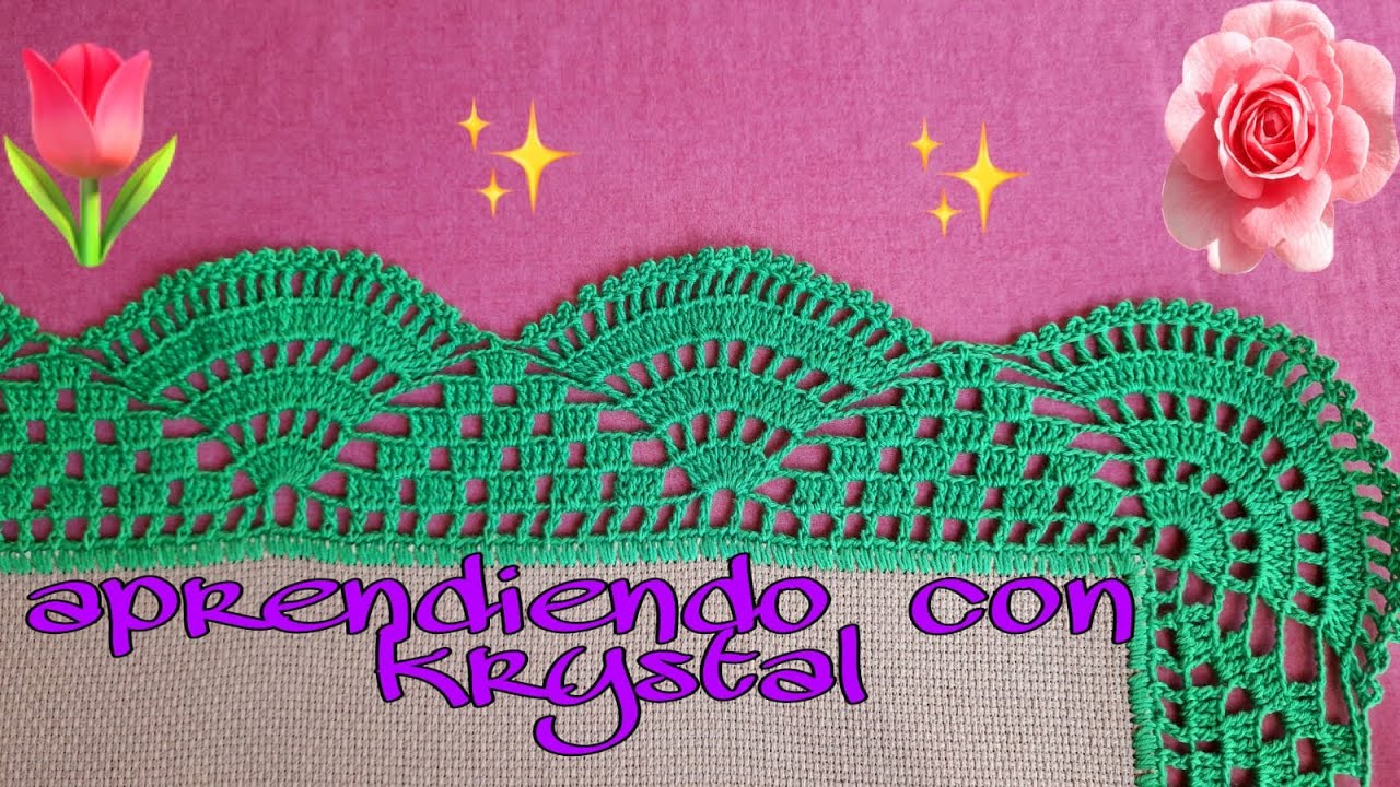 orilla para servilleta #77/vuelta y vuelta/ esquinas diferentes 🌻🌷🐶💐🐞🦋