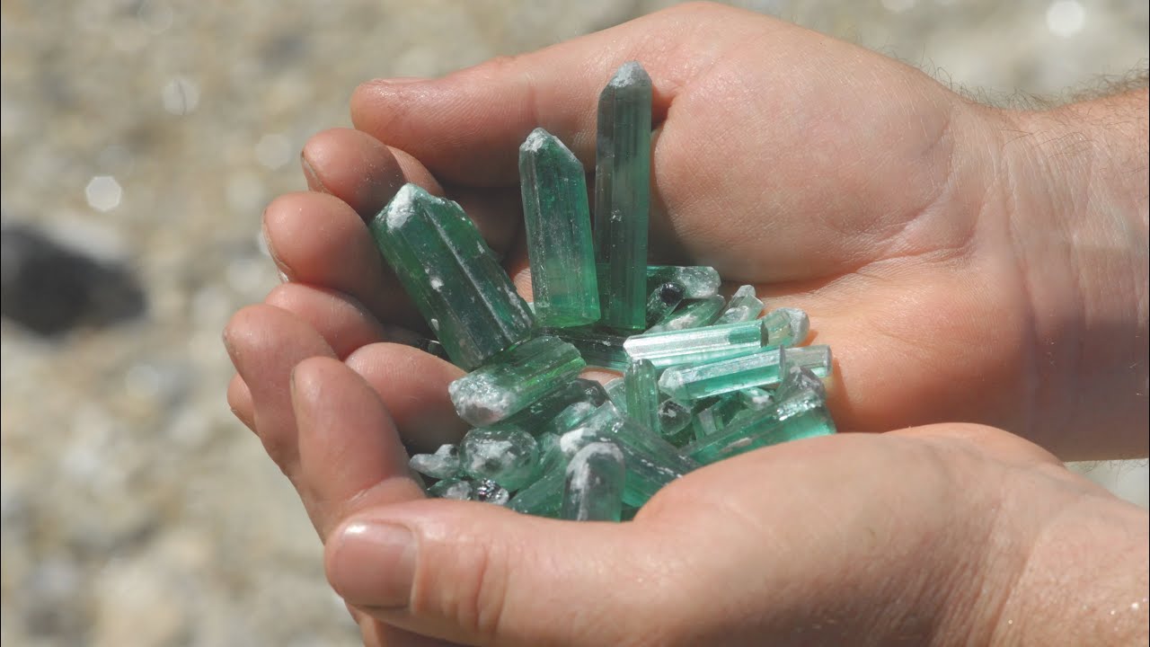 || Tourmaline Gemstones Mine in Afghanistan || Jaba mountains, Kunar Province of Afghanistan ||