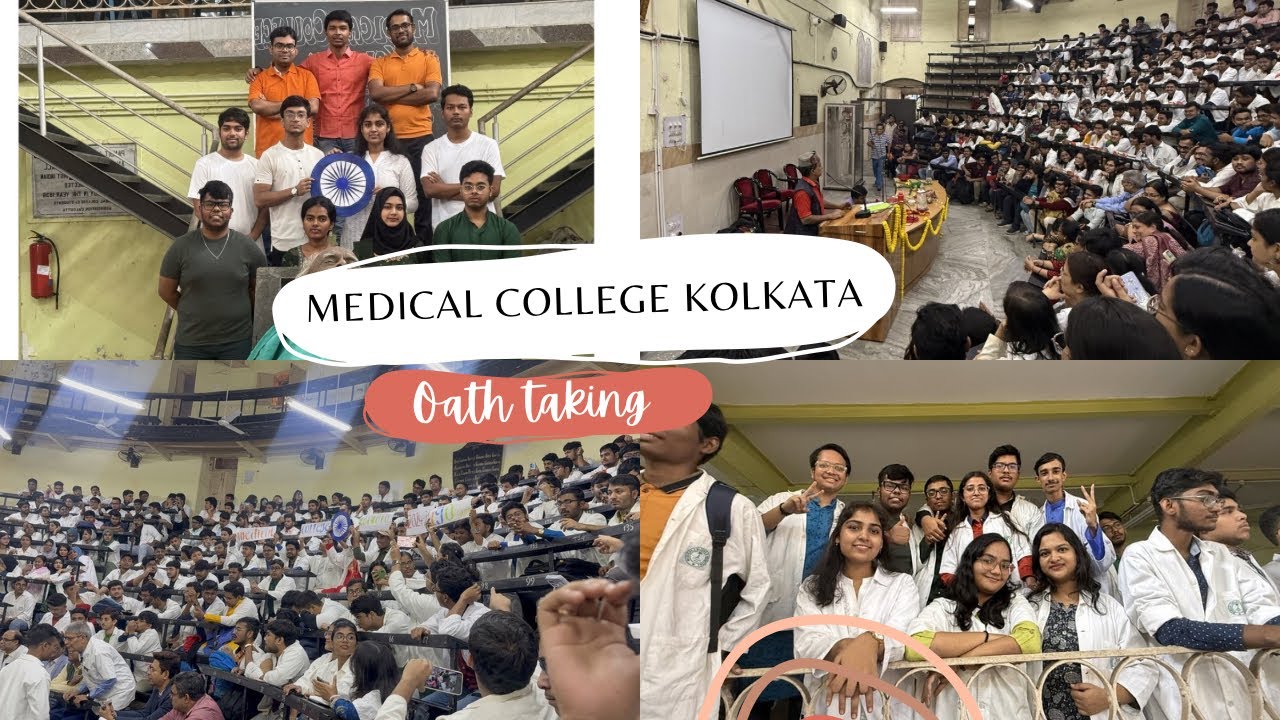 Medical College Kolkata- Oath Ceremony, of my brother Rudra #medicalcollegekolkata #medicos