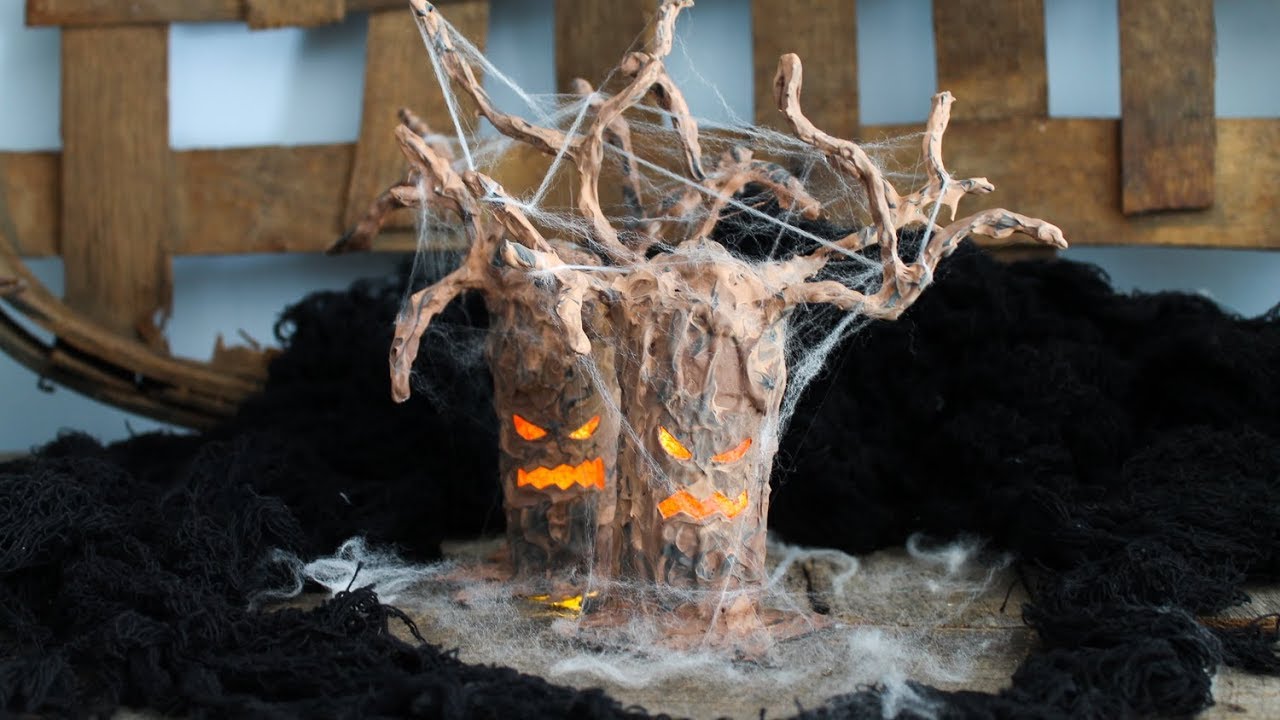 Halloween Tree Craft Project for Testors Crafternoons