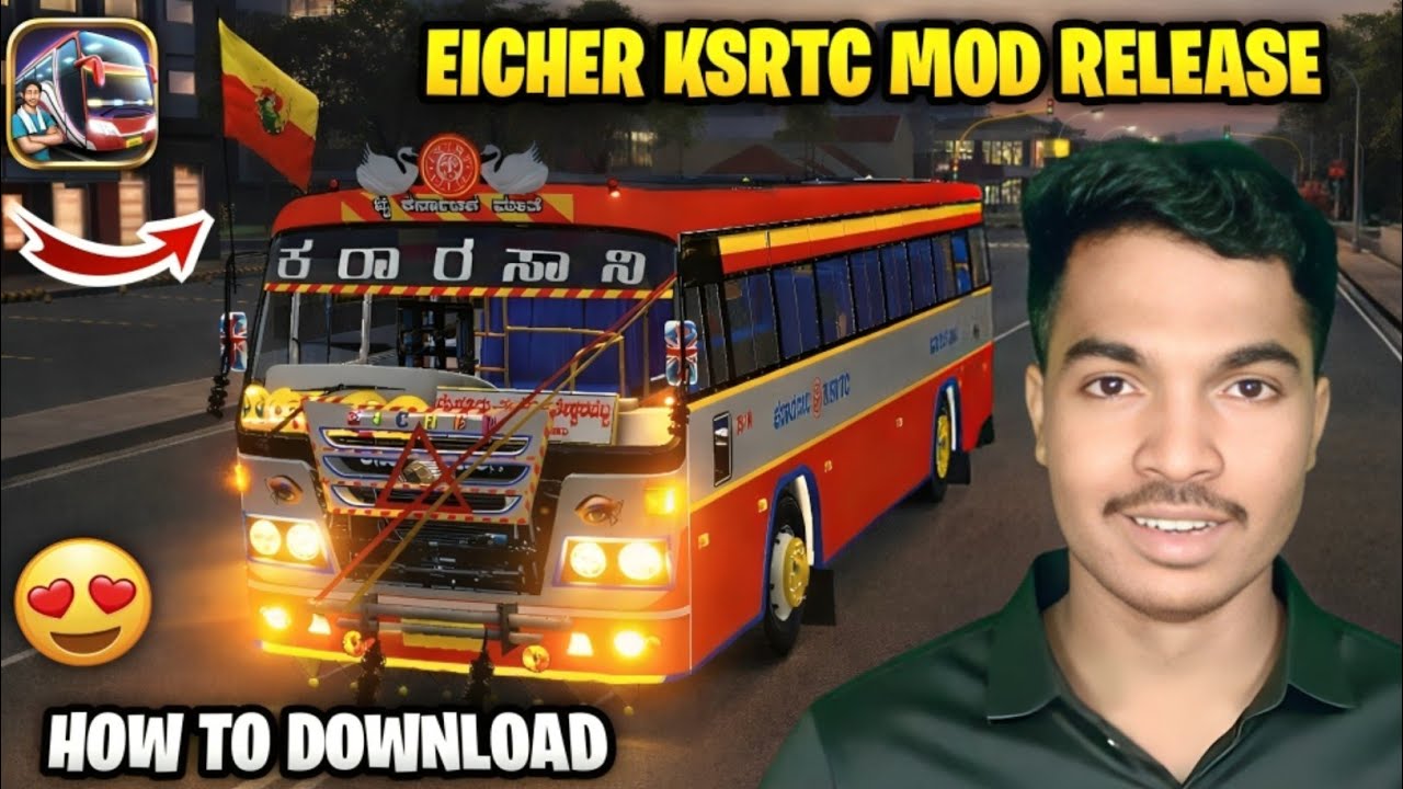 🔥 Eicher KSRTC Mod Release 😍 | How to Download & Install | Full Kannada Guide