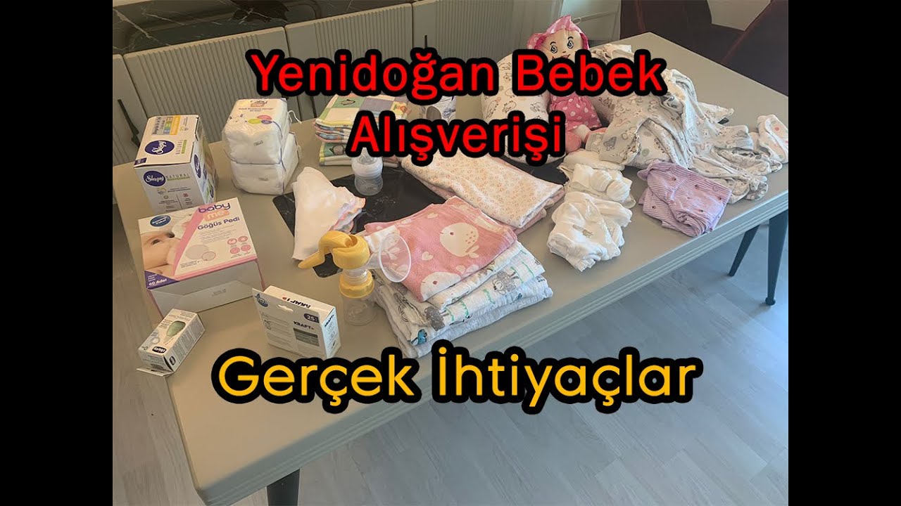 YENİDOĞAN BEBEK ALIŞVERİŞİ ! Neler almalıyım.Neler almamalıyım??