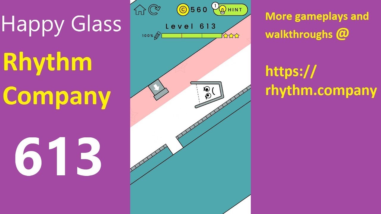 Happy Glass Walkthrough Solution Level 613